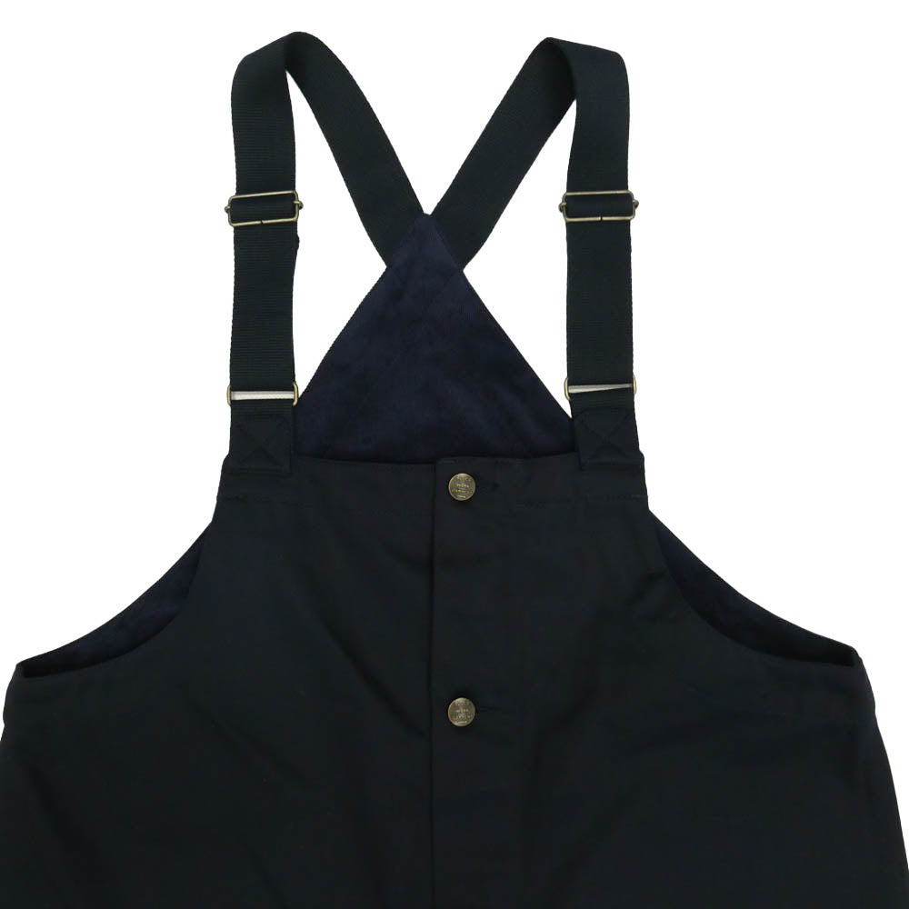 BLUCO WORK GARMENT ブルコ 151-43-150 コットン オーバーオール サロペット ダークネイビー系 L【中古】