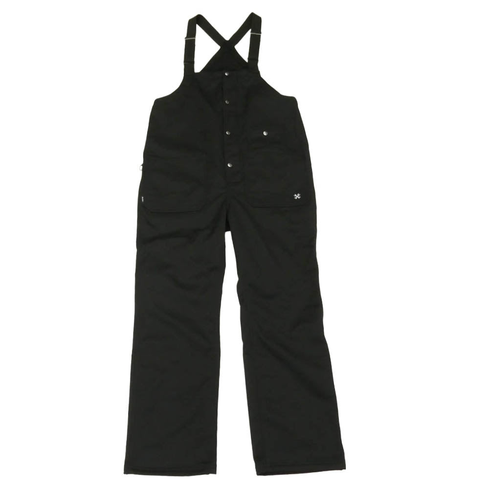BLUCO WORK GARMENT ブルコ 157-43-006 コットン 裏起毛 オーバーオール サロペット ブラック ブラック系 L【中古】