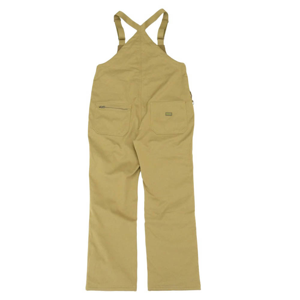 BLUCO WORK GARMENT ブルコ 147-43-006 コットン 裏起毛 オーバーオール サロペットアベージュ ベージュ系 L【中古】