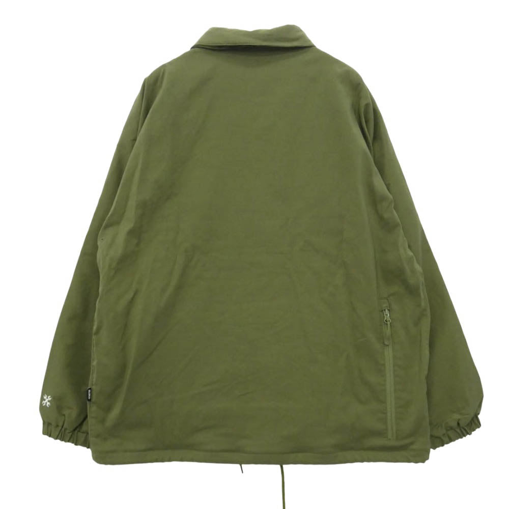 BLUCO WORK GARMENT ブルコ 151-31-041 60 40 CHIN STRAP COACH JACKET チンストラップ コーチジャケット カーキ系 L【中古】