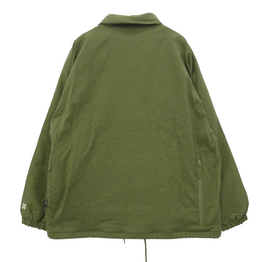 BLUCO WORK GARMENT ブルコ 151-31-041 60 40 CHIN STRAP COACH JACKET チンストラップ コーチジャケット カーキ系 L【中古】