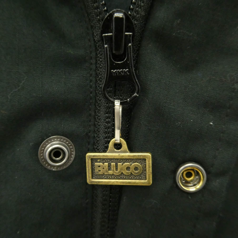 BLUCO WORK GARMENT ブルコ 161-31-054 CORDURA リップストップ コーチ ジャケット モスグリーン系 L【中古】
