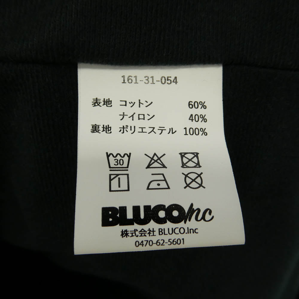 BLUCO WORK GARMENT ブルコ 161-31-054 CORDURA リップストップ コーチ ジャケット モスグリーン系 L【中古】