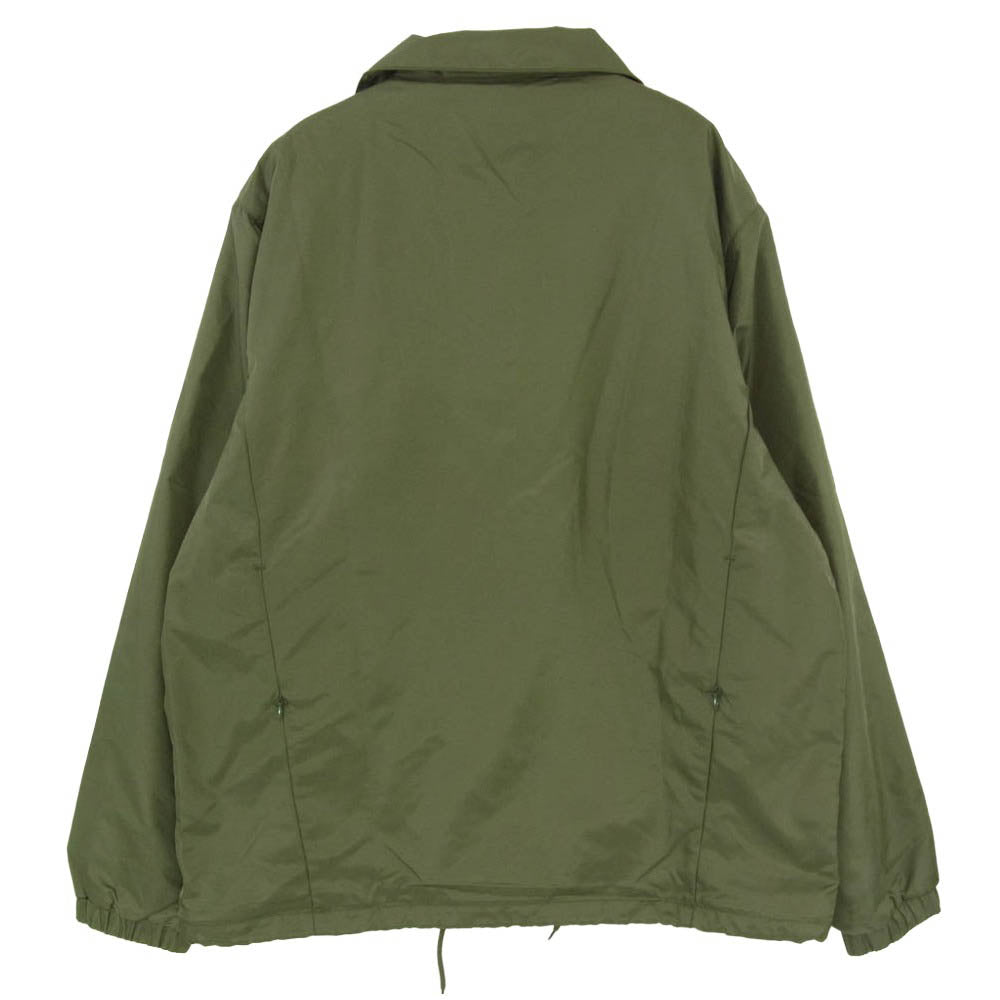 ヴィン＆エイジ TYPE VCJ1 COACH JACKET ドローコード付き コーチ ジャケット カーキ系 L【中古】