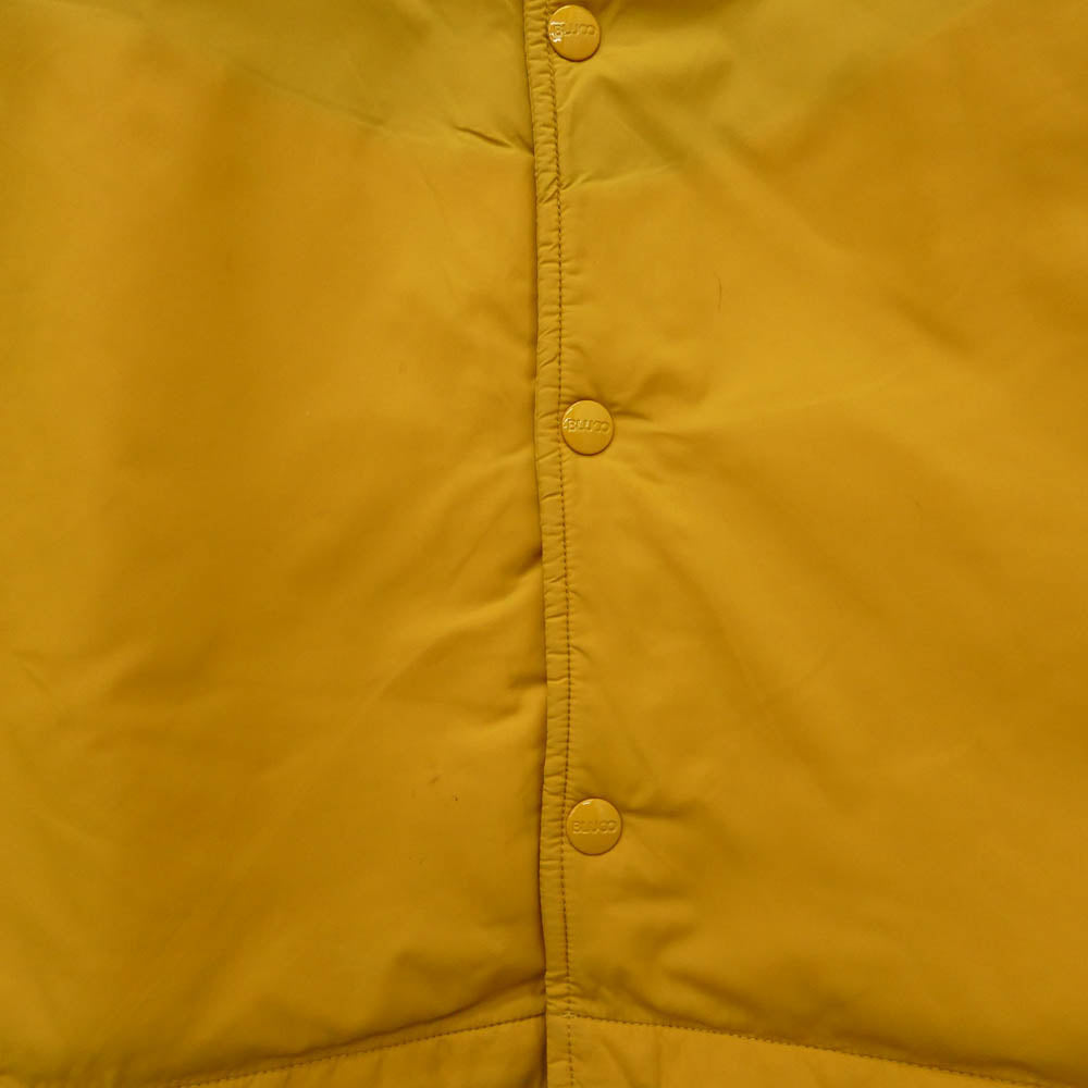 BLUCO WORK GARMENT ブルコ 147-31-020 BOA NYLON COACH JACKET ボア ナイロン コーチ ジャケット イエロー系 L【中古】