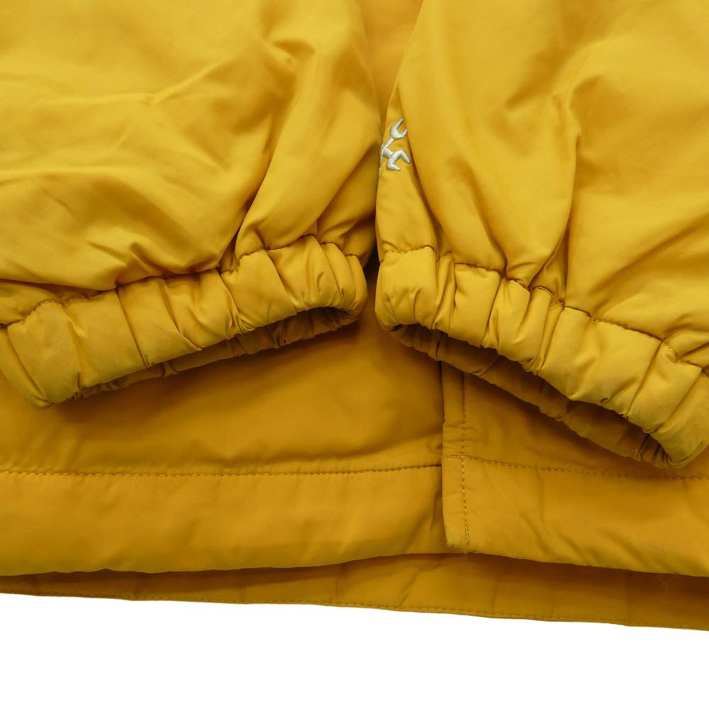 BLUCO WORK GARMENT ブルコ 147-31-020 BOA NYLON COACH JACKET ボア ナイロン コーチ ジャケット イエロー系 L【中古】