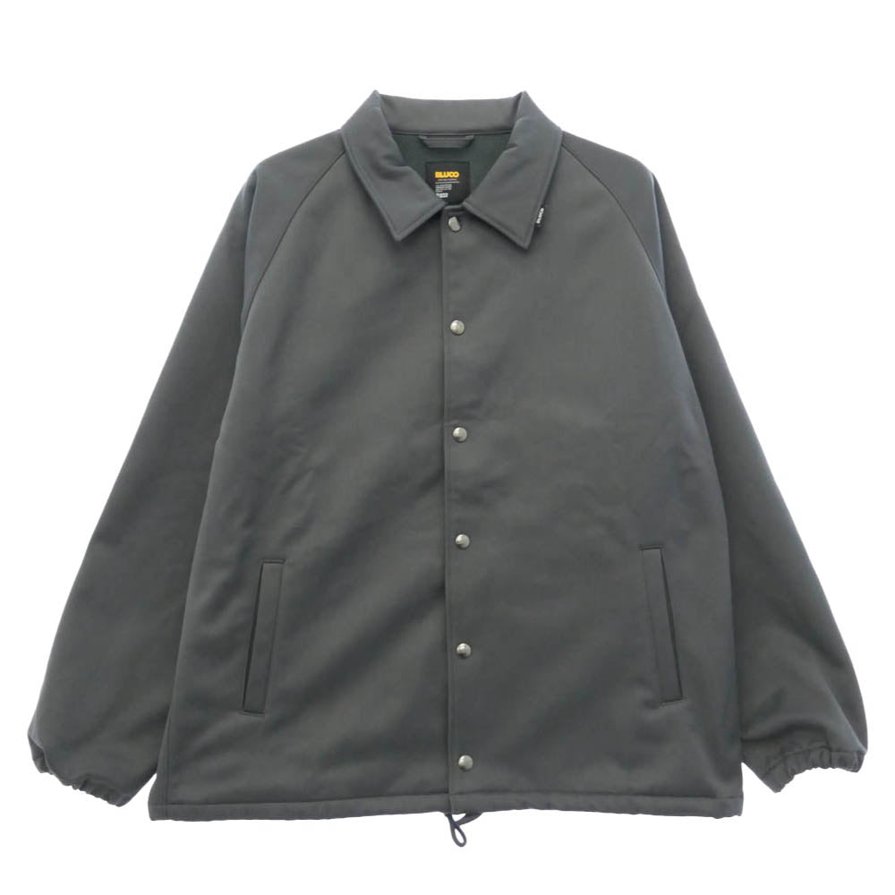 BLUCO WORK GARMENT ブルコ 157-31-042 STRETCH WARM COACH JACKET ストレッチ ウォーム コーチ ジャケット グレー系 L【中古】