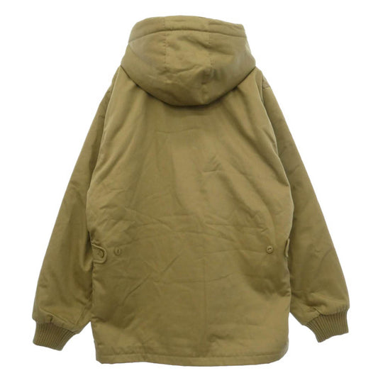 BLUCO WORK GARMENT ブルコ 24AW 147-31-052 WINTER HOODED WORK COAT ウィンター フーデット ワーク コート 内ボア ジャケット カーキ系 L【中古】