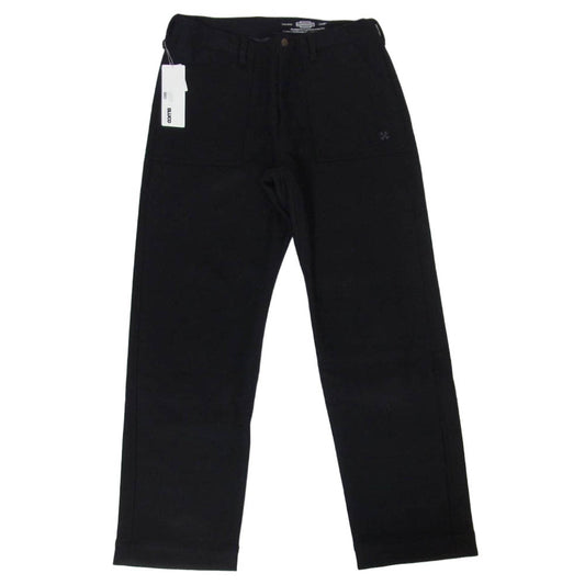 BLUCO WORK GARMENT ブルコ 157-41-045 HEAVY MELTON FATIGUE PANT ヘビー メルトン ファティーグ パンツ ブラック系 L【中古】