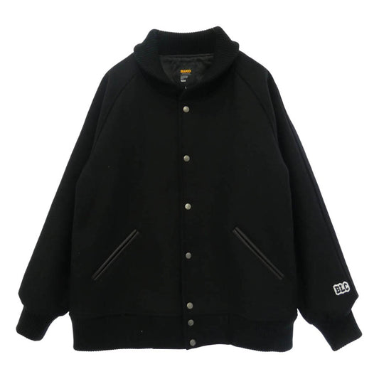 BLUCO WORK GARMENT ブルコ 157-34-009 HEAVY MELTON PHARAOH COAT ヘビー メルトン ファラオ コート ブラック系 BLACK L【中古】