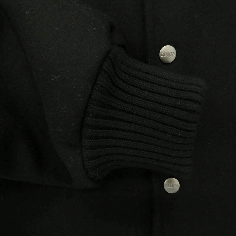 BLUCO WORK GARMENT ブルコ 157-34-009 HEAVY MELTON PHARAOH COAT ヘビー メルトン ファラオ コート ブラック系 BLACK L【中古】