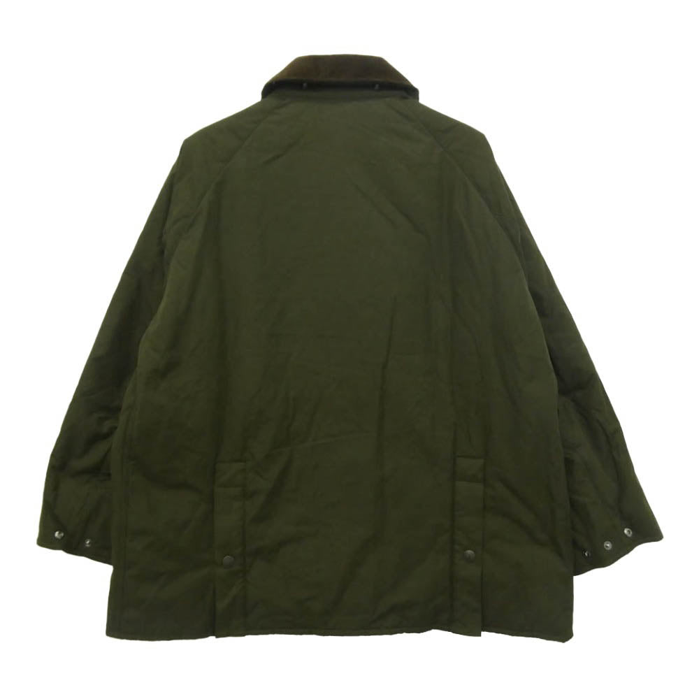 Barbour バブアー 252MCAS100 FREAKS STORE別注 BEDALE INSULATION ピーチスキン生地 フリークスストア ビデイル インサレーション ジャケット グリーン系 42【中古】