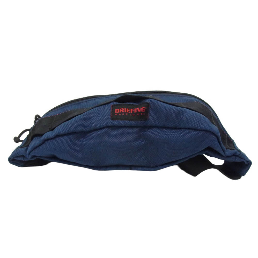 BRIEFING ブリーフィング BRF071219 USA製 TRIPOD トライポッド ウエストバッグ ボディバッグ ネイビー系【中古】