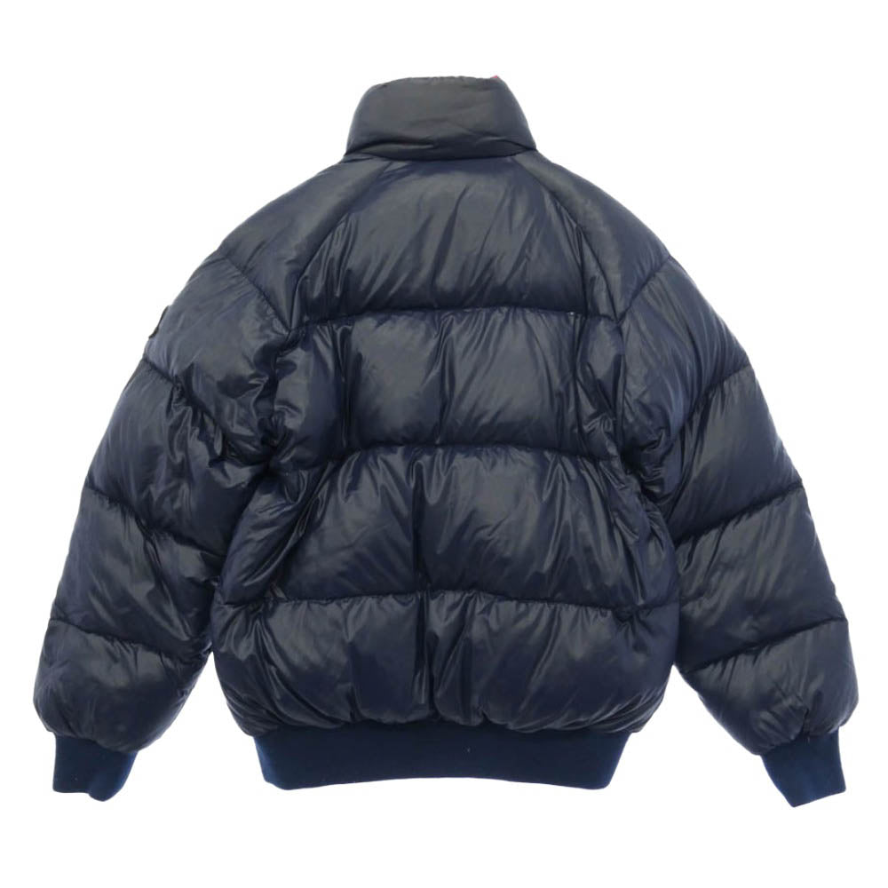 MONCLER モンクレール asics アシックス 90s ASICS アシックスタグ ロゴワッペン付き リバーシブル ダウンジャケット パープル系 レッド系【中古】