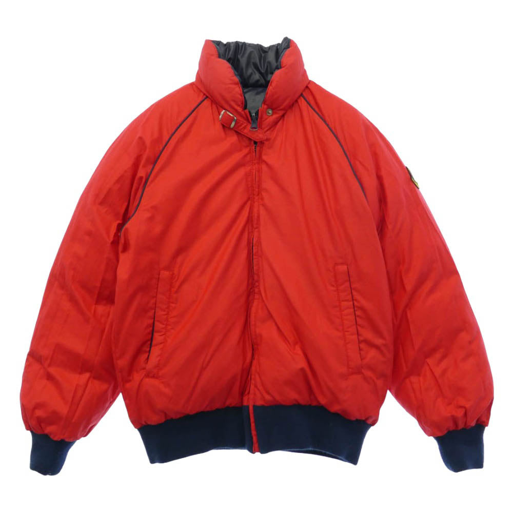 MONCLER モンクレール asics アシックス 90s ASICS アシックスタグ ロゴワッペン付き リバーシブル ダウンジャケット パープル系 レッド系【中古】
