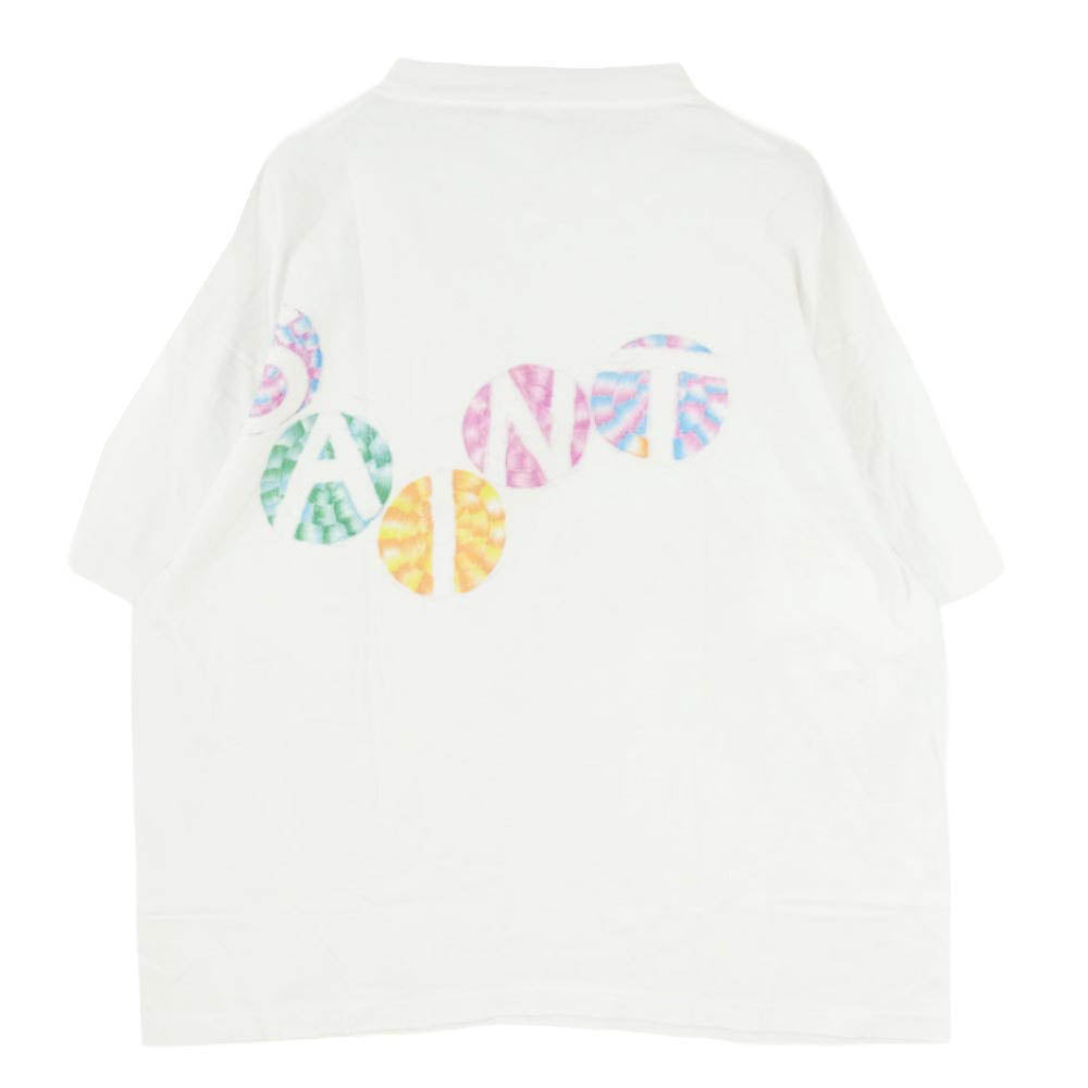 SAINT MICHAEL セントマイケル 26AW SM-MK1-0000-C16 COCO_SS T-SHIRT ココ プリント 半袖 Tシャツ オフホワイト系 XXL【極上美品】【中古】