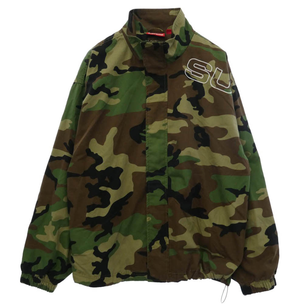 Supreme シュプリーム 25AW Spellout Embroidered Ripstop Track Jacket スペルアウト リップストップ トラックジャケット マルチカラー系 M【中古】