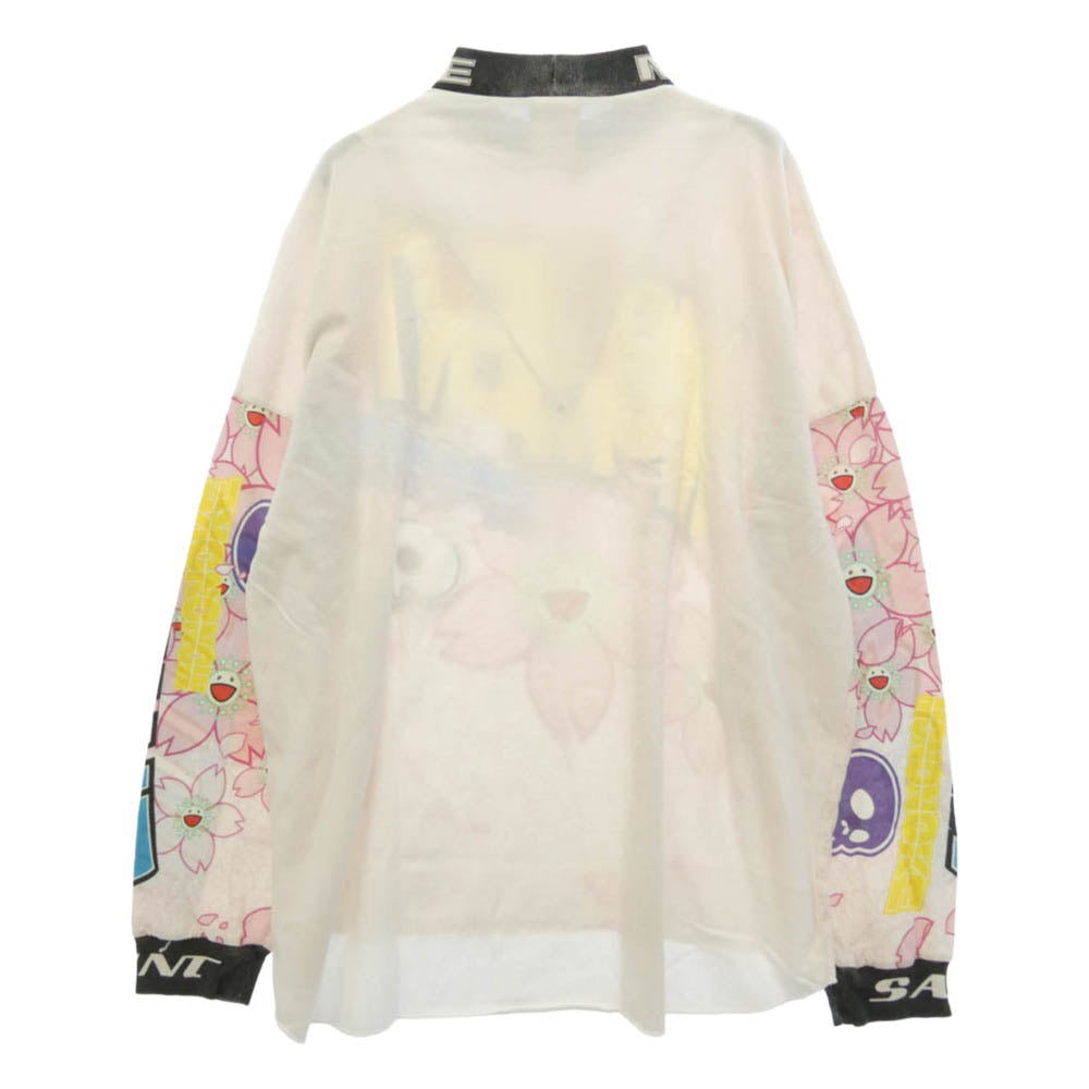 モノノケメイド MT-MK8-0000-009 LS T-SHIRT WIDE プリント モックネック ロンT 長袖 Tシャツ カットソー マルチカラー系 OS【極上美品】【中古】