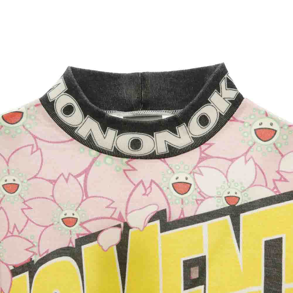 モノノケメイド MT-MK8-0000-009 LS T-SHIRT WIDE プリント モックネック ロンT 長袖 Tシャツ カットソー マルチカラー系 OS【極上美品】【中古】