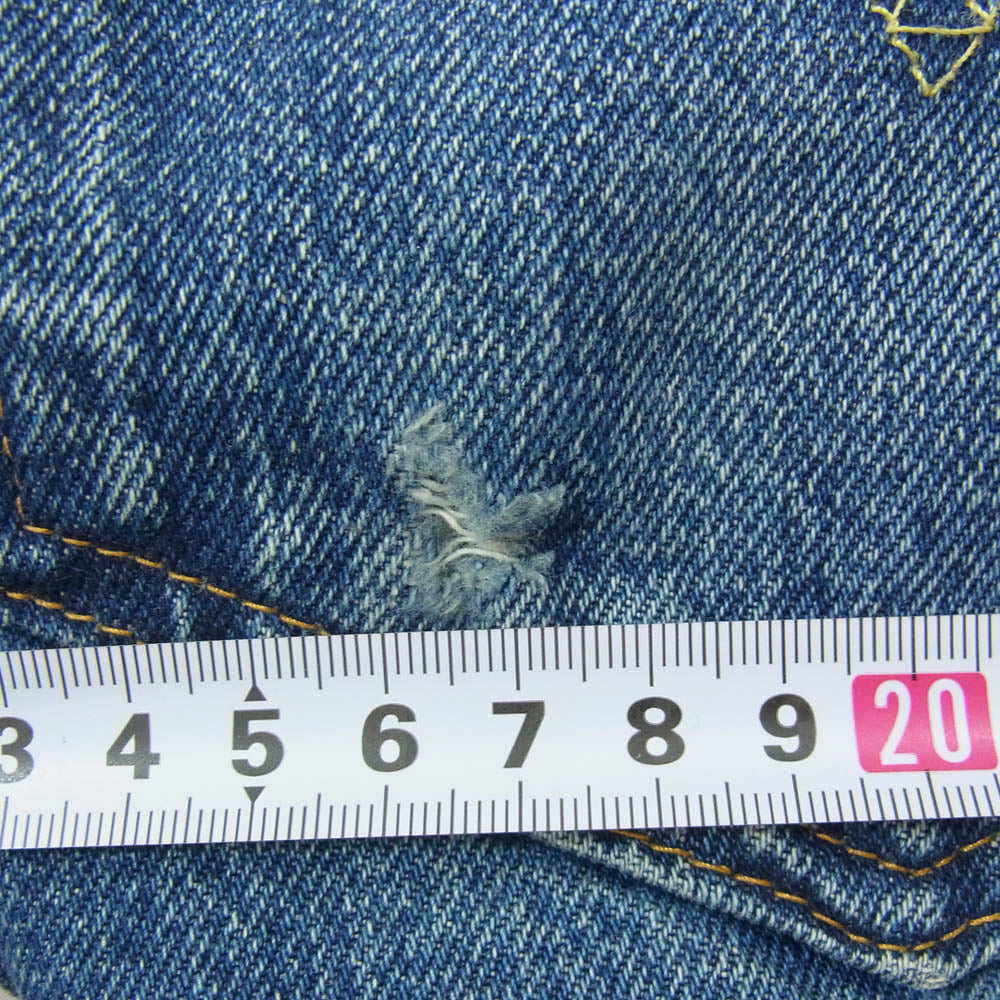 Levi's リーバイス 50155-0060 501XX ブルガリア製 デニムパンツ インディゴブルー系 36【中古】