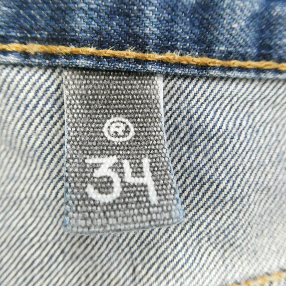 STUSSY ステューシー GEAR デニム パンツ ジーンズ インディゴブルー系 34【中古】