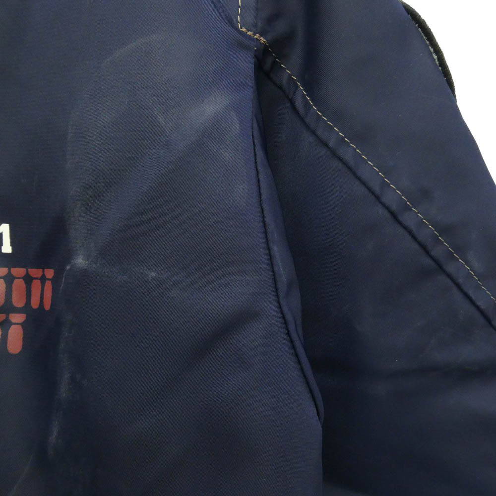 TEDMAN テッドマン TED COMPANY L-2B フライトジャケット ネイビー系 42【中古】