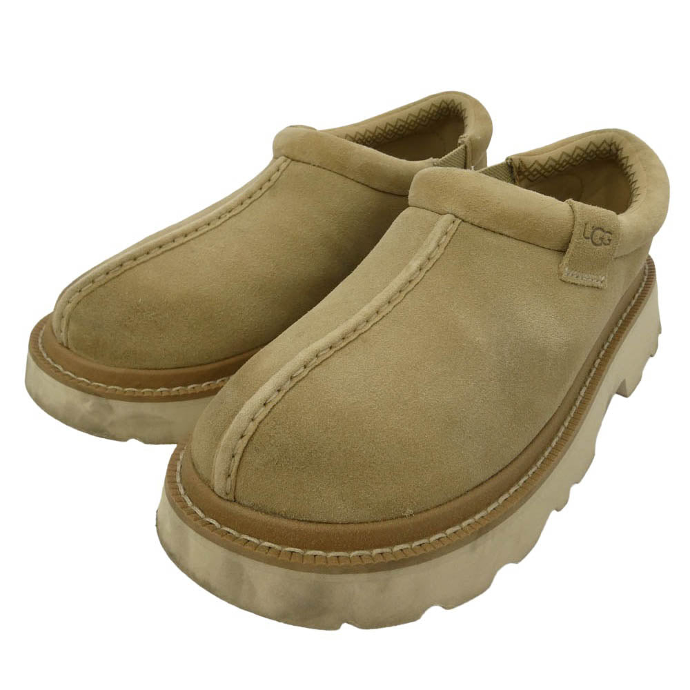 UGG アグ 1166913 メンズ タスマン ラグ Tasman Lug スリッポン シューズ ベージュ系 28cm【中古】