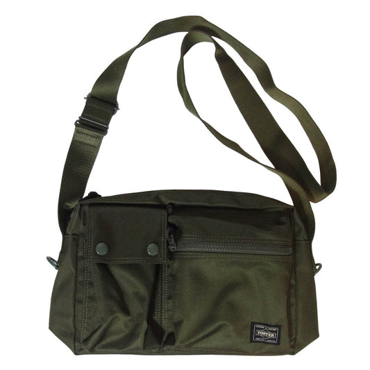 PORTER ポーター 784-05464 UNIT SHOULDER BAG ユニット ショルダーバッグ グリーン系 ダークオリーブ系【中古】