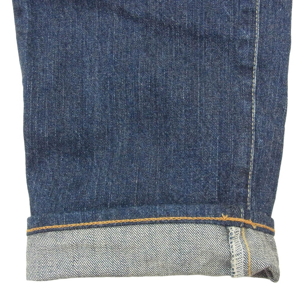 Levi's リーバイス 日本製 ボタン裏J38 505 デニムパンツ インディゴブルー系 34【中古】
