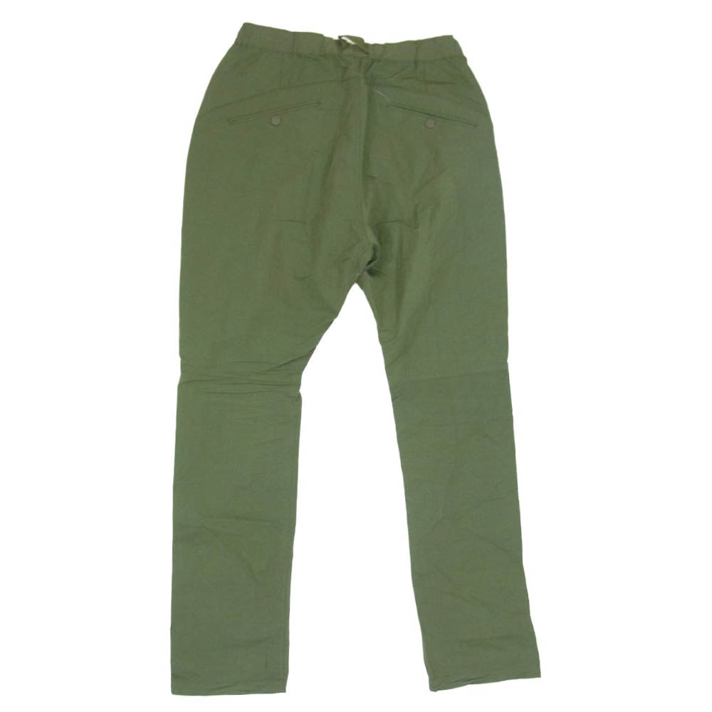 デニムバイヴァンキッシュアンドフラグメント FRAGMENT DESIGN フラグメントデザイン NN-P2923 COACH EASY PANTS C/N PIQUE TYPEWRITER コットン ナイロン タイプライター コーチ イージーパンツ カーキ系 1【中古】