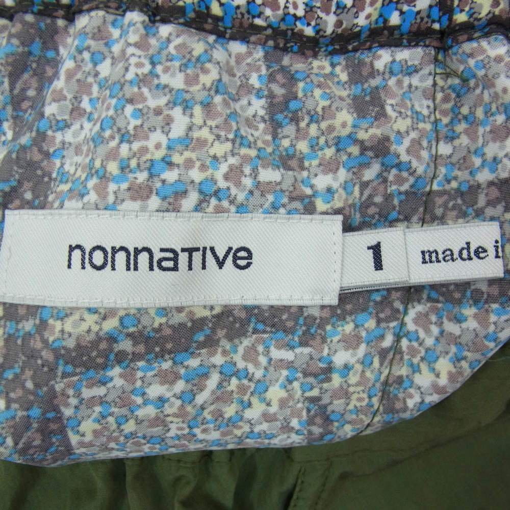デニムバイヴァンキッシュアンドフラグメント FRAGMENT DESIGN フラグメントデザイン NN-P2923 COACH EASY PANTS C/N PIQUE TYPEWRITER コットン ナイロン タイプライター コーチ イージーパンツ カーキ系 1【中古】