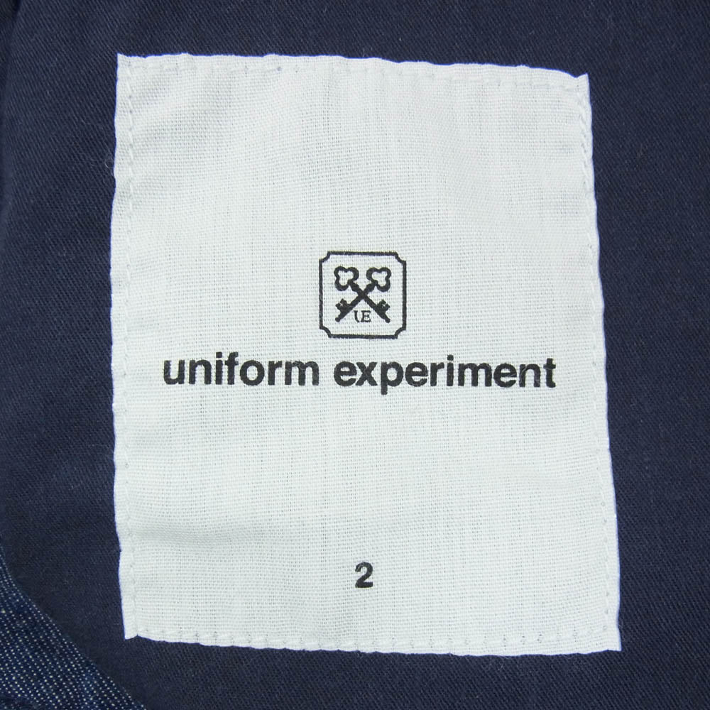 uniform experiment ユニフォームエクスペリメント UE-130038 スタッズポケット シャンブレー パンツ インディゴブルー系 2【中古】