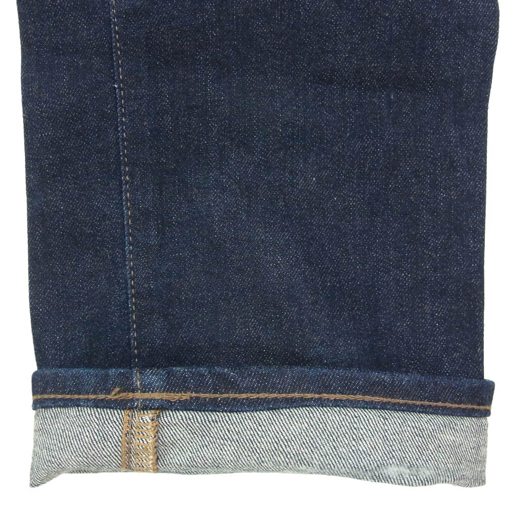 SOPHNET. ソフネット SOPH-130040 13SS SLIM FIT STRETCH JEANS シンチバック スリム フィット ストレッチ ジーンズ デニムパンツ インディゴブルー系 32【中古】