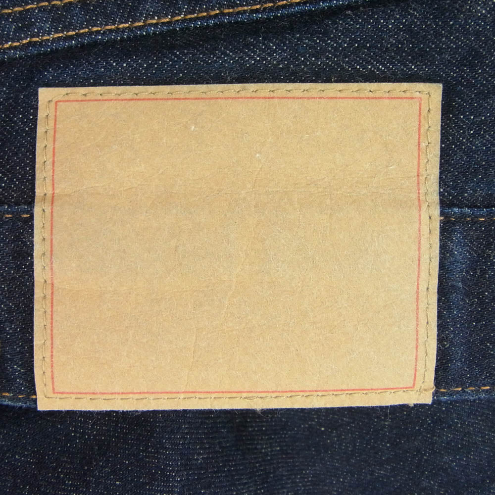 SOPHNET. ソフネット SOPH-130040 13SS SLIM FIT STRETCH JEANS シンチバック スリム フィット ストレッチ ジーンズ デニムパンツ インディゴブルー系 32【中古】