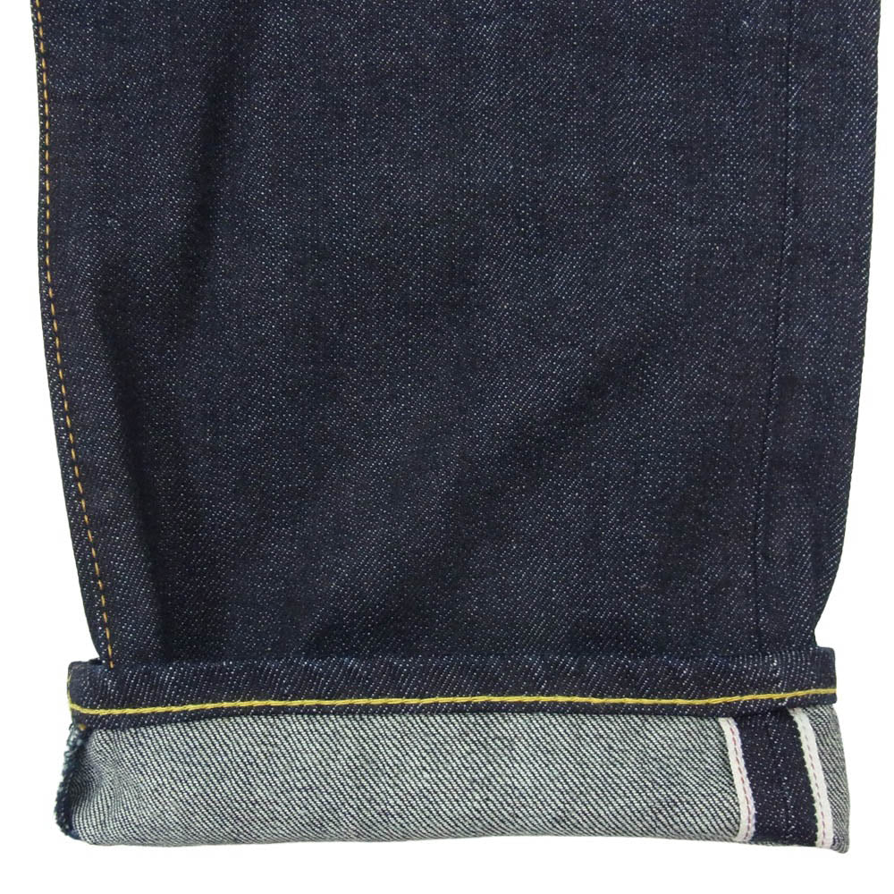 デニムバイヴァンキッシュアンドフラグメント FRAGMENT DESIGN フラグメントデザイン 105-133-2014-003 Indigo Selvedge Denim Jeans バックプリント セルビッジ デニム パンツ インディゴブルー系 32【中古】
