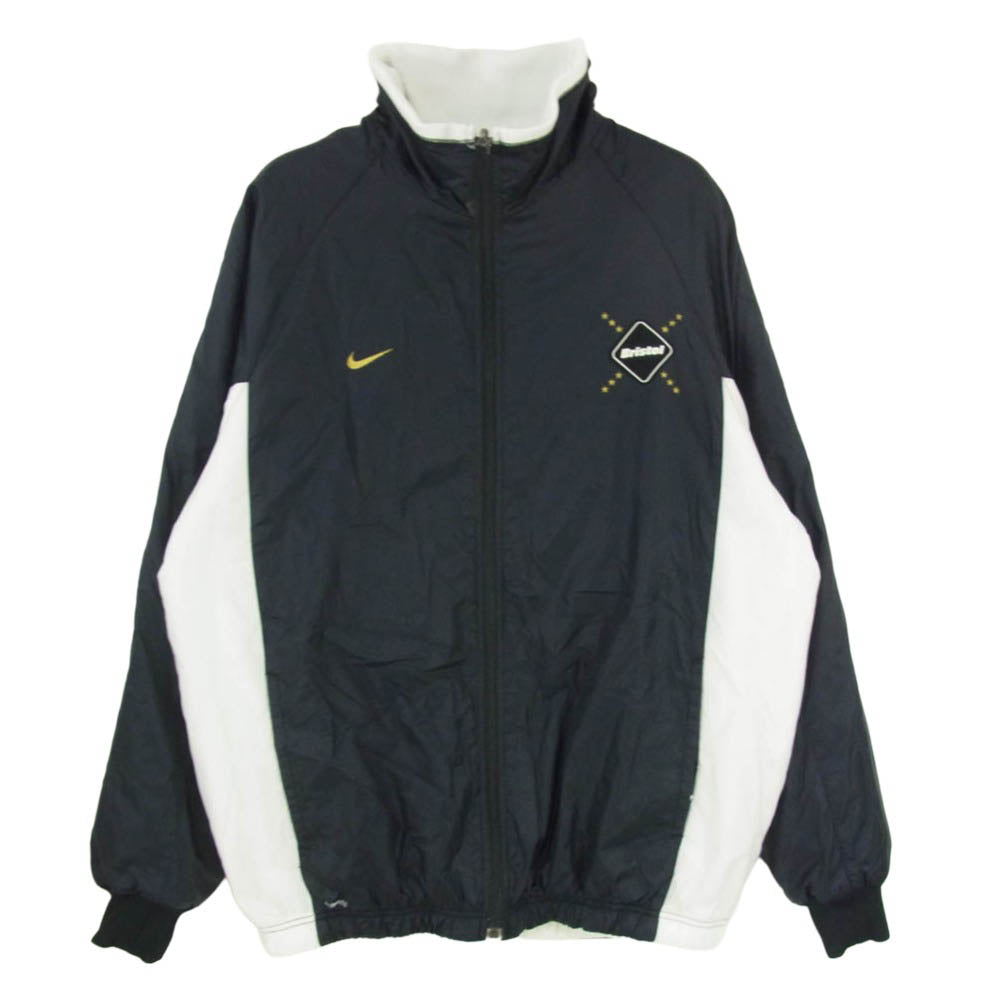 F.C.R.B. エフシーアールビー NIKE ナイキ 193929 NIKE ナイキ リバーシブル フリース ナイロン ジャケット ブラック系 S【中古】