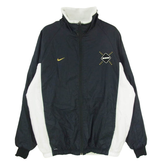 F.C.R.B. エフシーアールビー NIKE ナイキ 193929 NIKE ナイキ リバーシブル フリース ナイロン ジャケット ブラック系 S【中古】