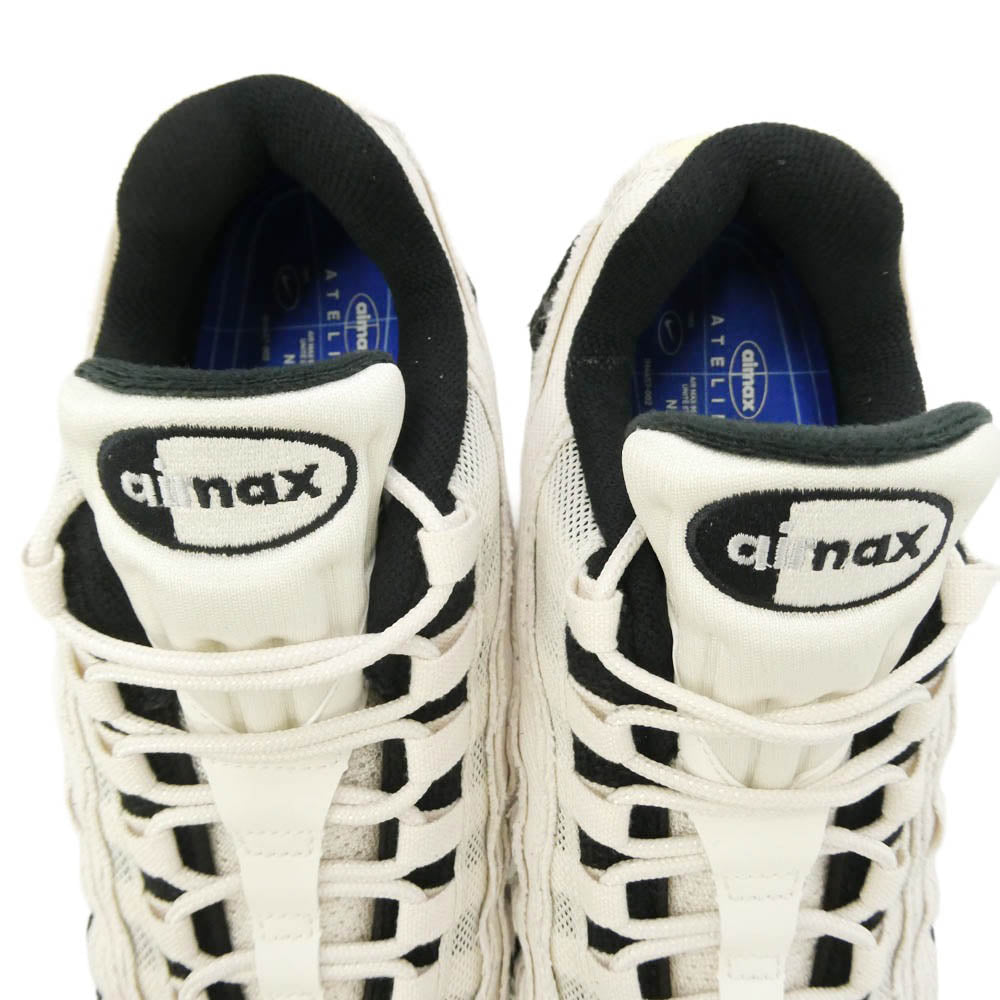 NIKE ナイキ IQ0284-010 Air Max 95 エアマックス 95 Big Bubble Paris ビッグバブル パリ ローカット スニーカー ホワイト系 ブラック系 29cm【新古品】【未使用】【中古】