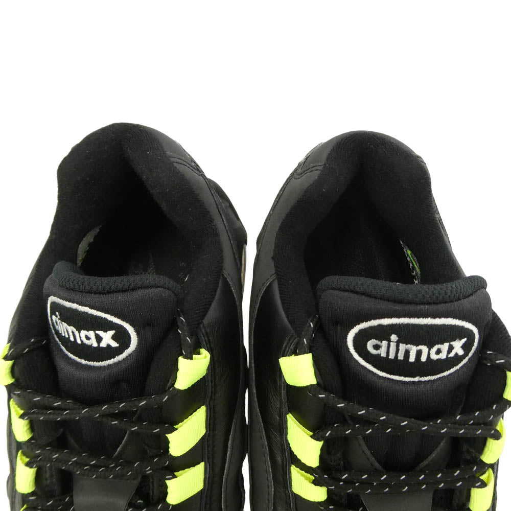 NIKE ナイキ IM8063-010 Air Max 95 エアマックス95 OG Big Bubble HRJK ビッグバブル ローカット スニーカー ブラック系 ライトグリーン系 29cm【新古品】【未使用】【中古】