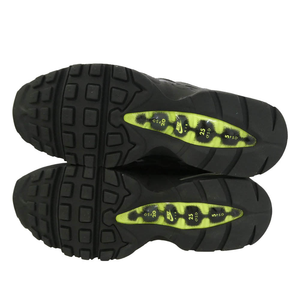 NIKE ナイキ IM8063-010 Air Max 95 エアマックス95 OG Big Bubble HRJK ビッグバブル ローカット スニーカー ブラック系 ライトグリーン系 29cm【新古品】【未使用】【中古】