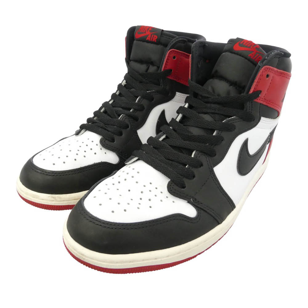 NIKE ナイキ DZ5485-106 Air Jordan 1 Retro High OG Black Toe Reimagined AJ1 エアジョーダン レトロ ハイ ブラックトゥ リイマジンド スニーカー マルチカラー系 27.5cm【中古】