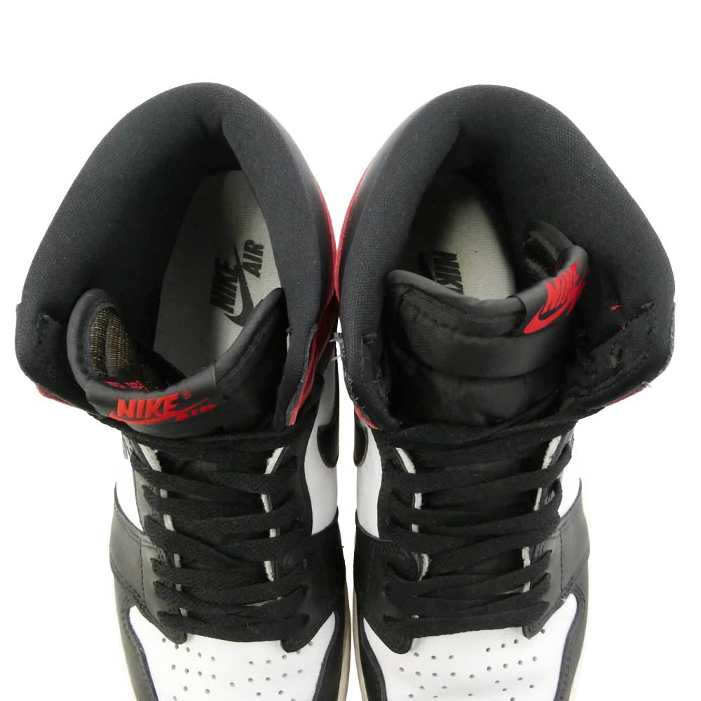 NIKE ナイキ DZ5485-106 Air Jordan 1 Retro High OG Black Toe Reimagined AJ1 エアジョーダン レトロ ハイ ブラックトゥ リイマジンド スニーカー マルチカラー系 27.5cm【中古】