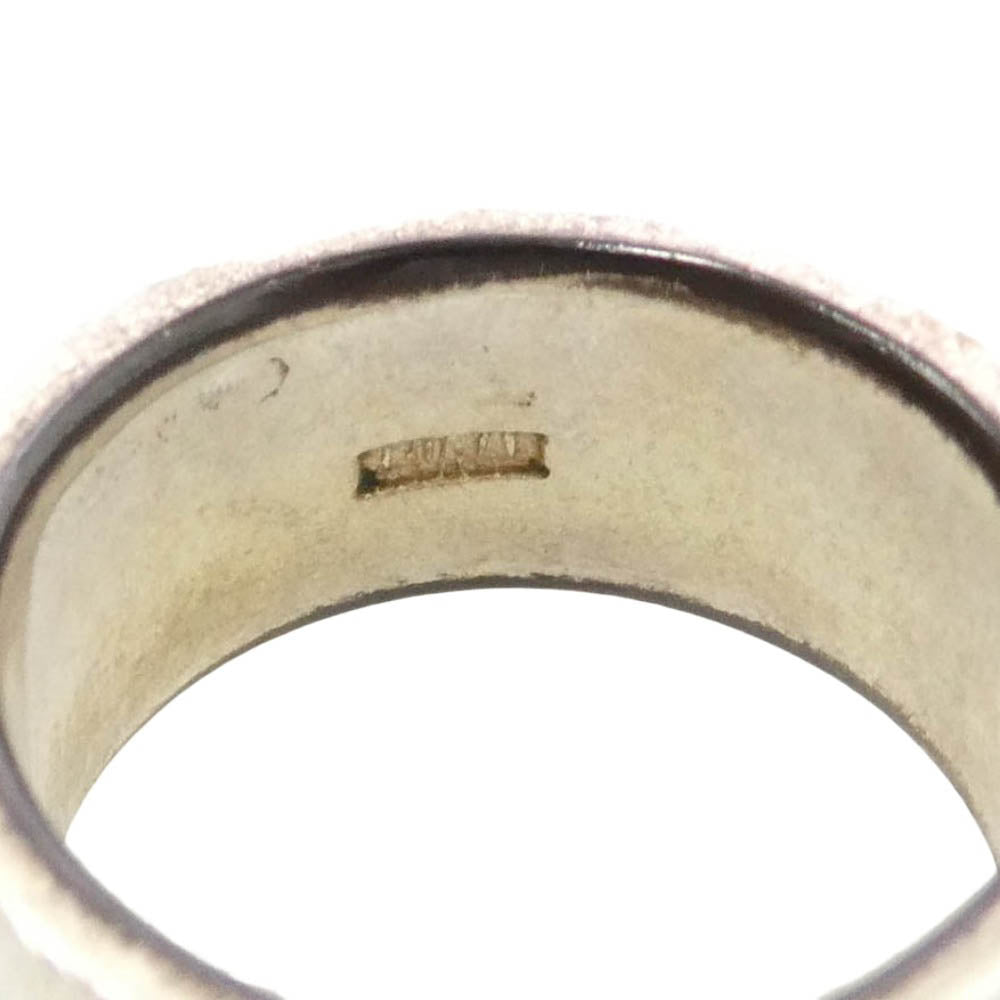 REDMAN レッドマン SYMBOL RING K18太陽神 SV950 シンボルリング シルバー系 11号【中古】