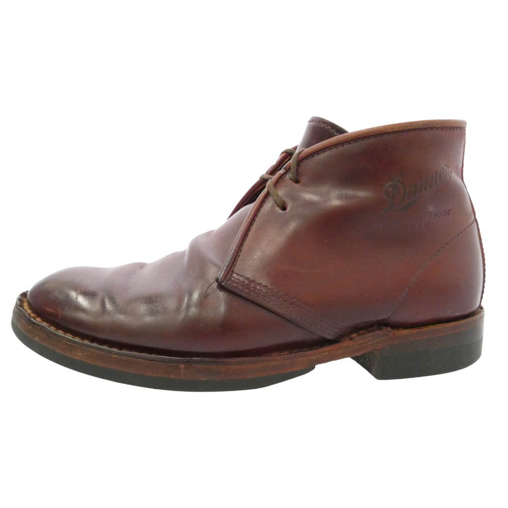 Danner ダナー D-1806BG ANTIGO CORDOVAN アンティゴ ホーウィンシェルコードバン チャッカブーツ ブラウン系 US7【中古】