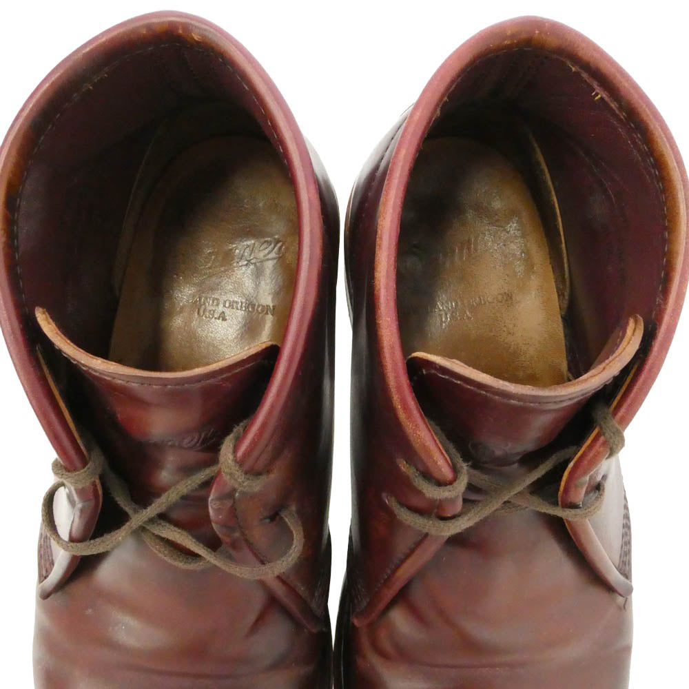 Danner ダナー D-1806BG ANTIGO CORDOVAN アンティゴ ホーウィンシェルコードバン チャッカブーツ ブラウン系 US7【中古】