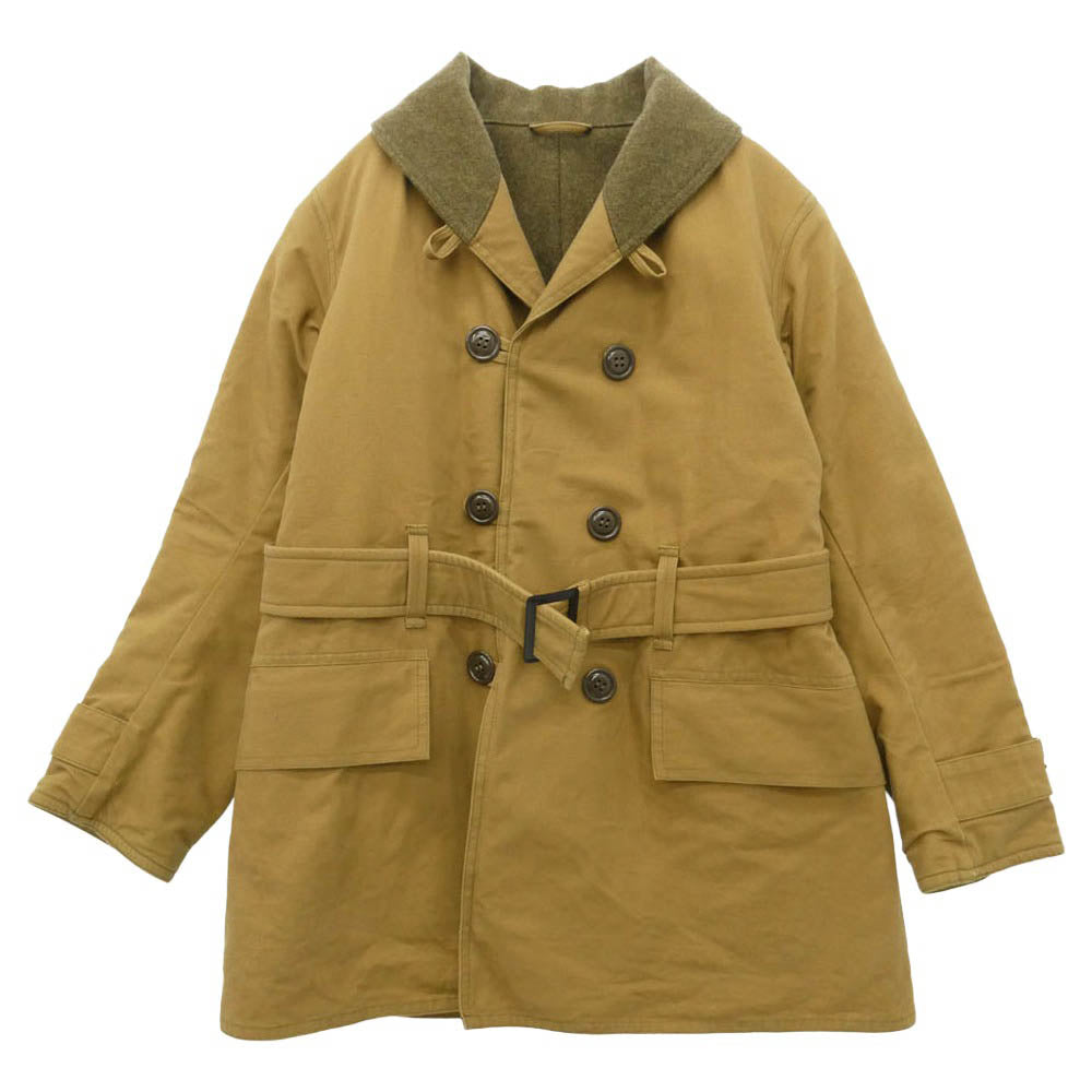 The REAL McCOY'S ザリアルマッコイズ MACKINAW ジープコート マッキーノコート ベージュ系 40【中古】