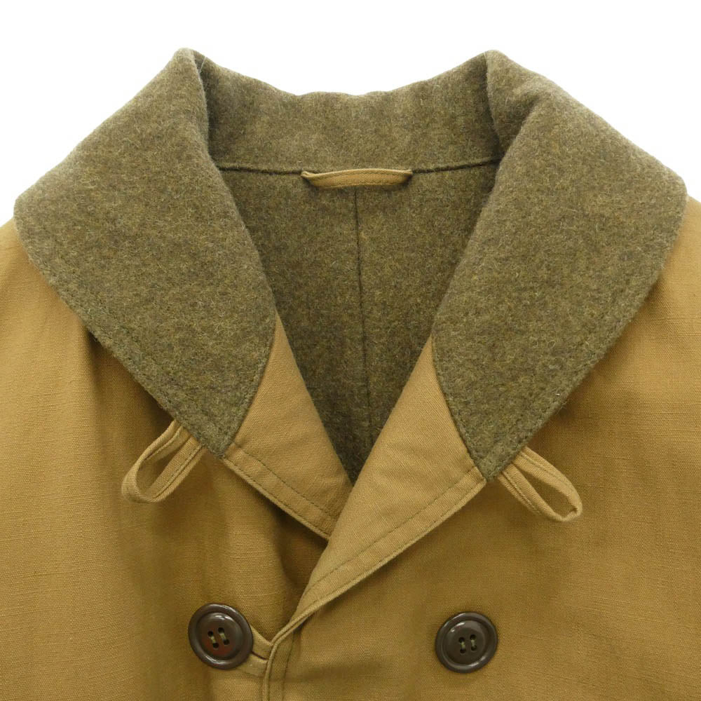 The REAL McCOY'S ザリアルマッコイズ MACKINAW ジープコート マッキーノコート ベージュ系 40【中古】