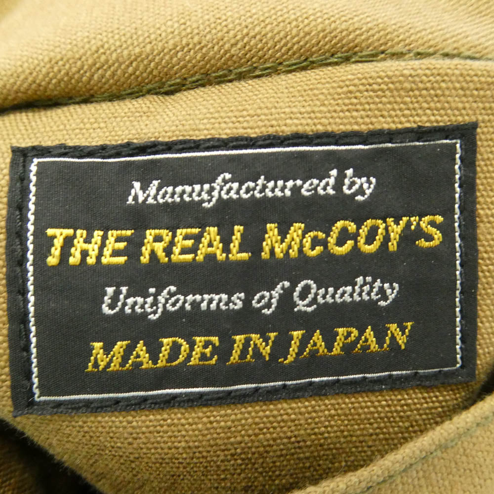 The REAL McCOY'S ザリアルマッコイズ MACKINAW ジープコート マッキーノコート ベージュ系 40【中古】