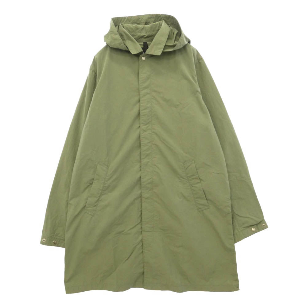 THE NORTH FACE ノースフェイス NP21863 Rollpack Journeys Coat ロールパック ジャーニーズ コート パッカブル フード着脱可 グリーン系 グレイッシュグリーン系 XL【中古】