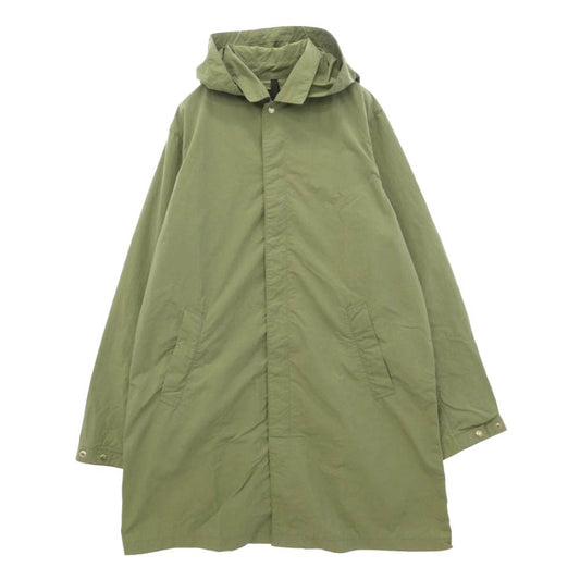 THE NORTH FACE ノースフェイス NP21863 Rollpack Journeys Coat ロールパック ジャーニーズ コート パッカブル フード着脱可 グリーン系 グレイッシュグリーン系 XL【中古】